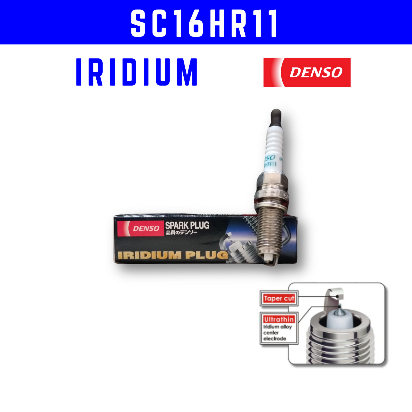 Denso Spark Plug Iridium Power| SC16HR11